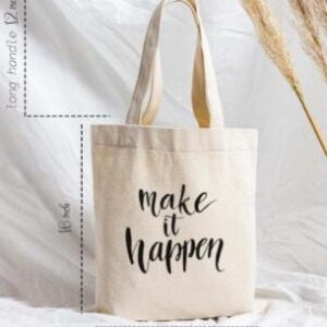 Custom Logo Canvas Bag