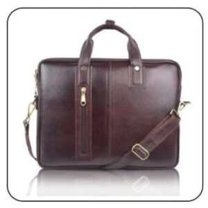 Executive Pro Leather Laptop Bag